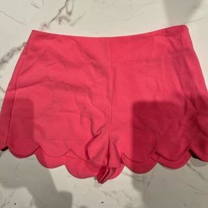 Pink shorts